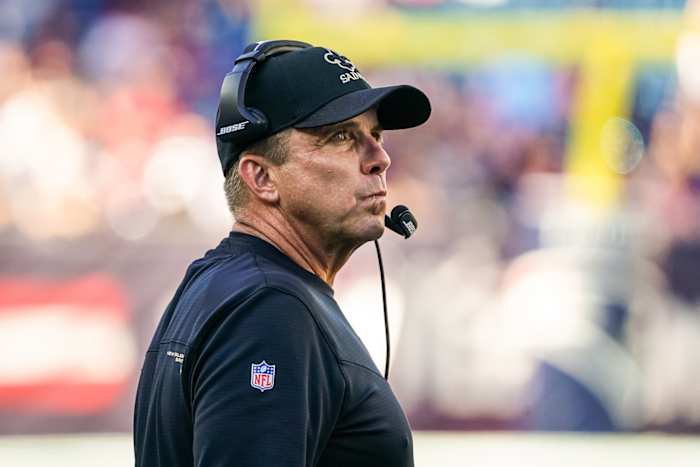 New Orleans Saints head coach Sean Payton